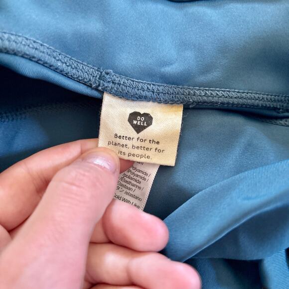 Madewell MWL Form High-Rise 25" Blue Leggings Medium - Picture 11 of 14